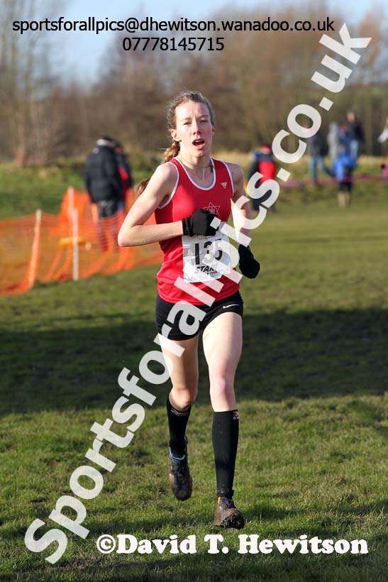 Under-17 womens Northern Cross Country  Championships, Pontefract. Photo: David T. Hewitson/Sports for All Pics
